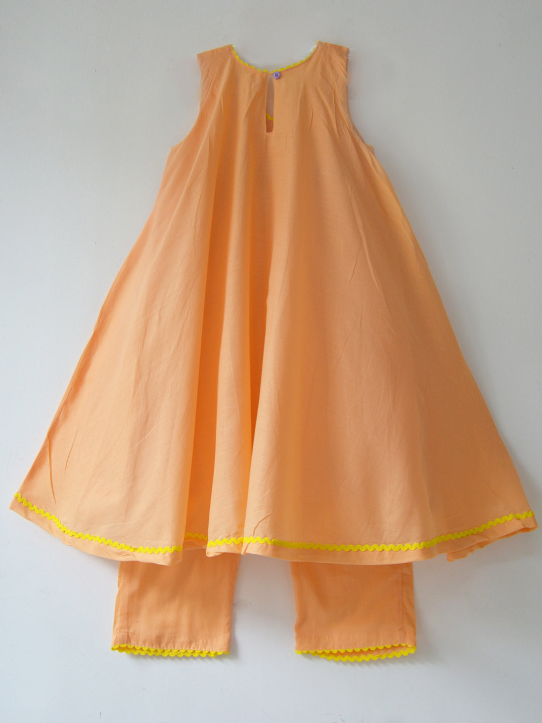 Orange Bloom Tunic Set