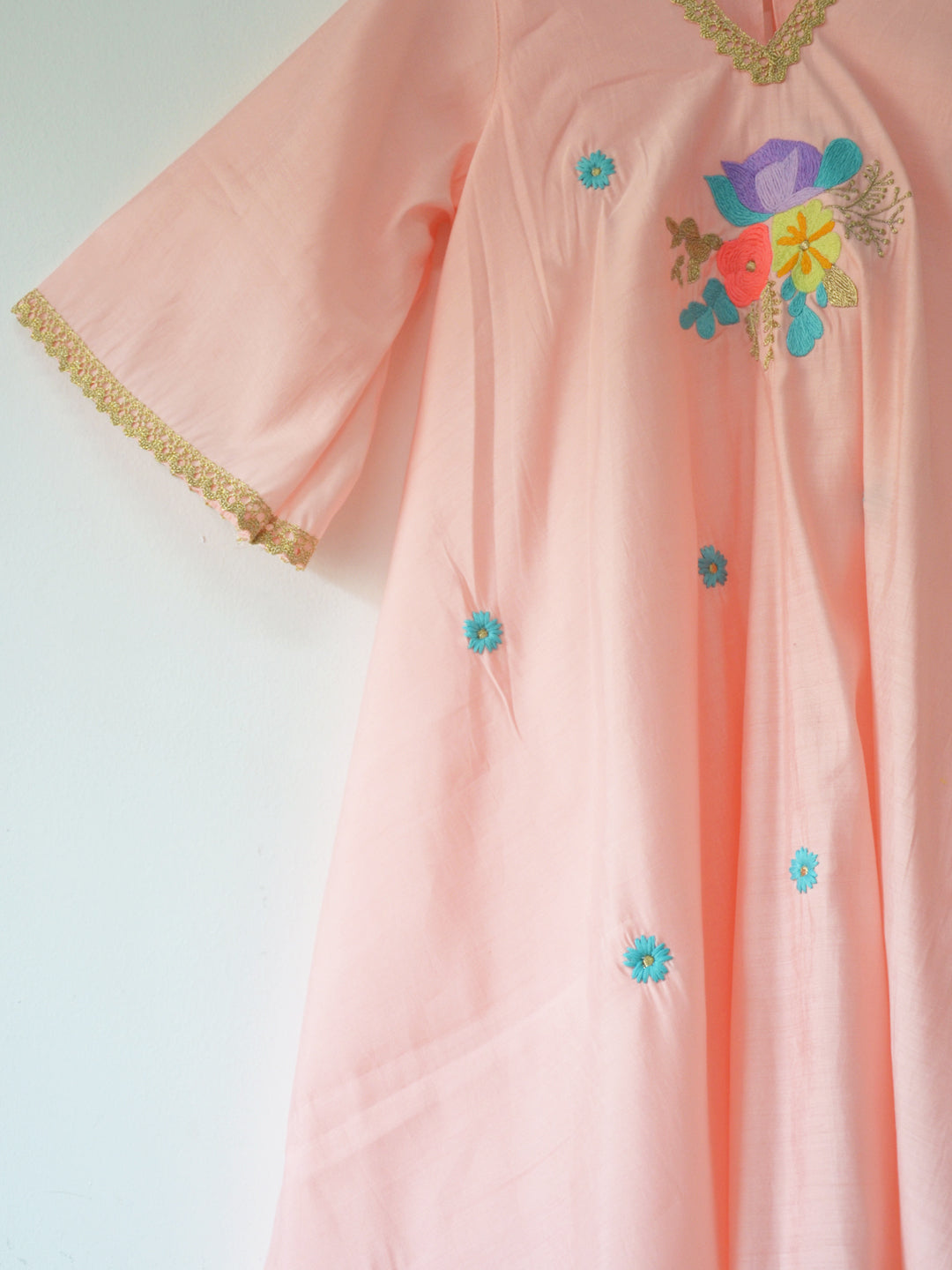 Pink Blossom tunic Set