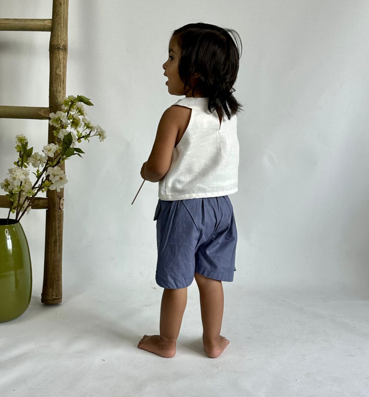 Floral Warp Shorts