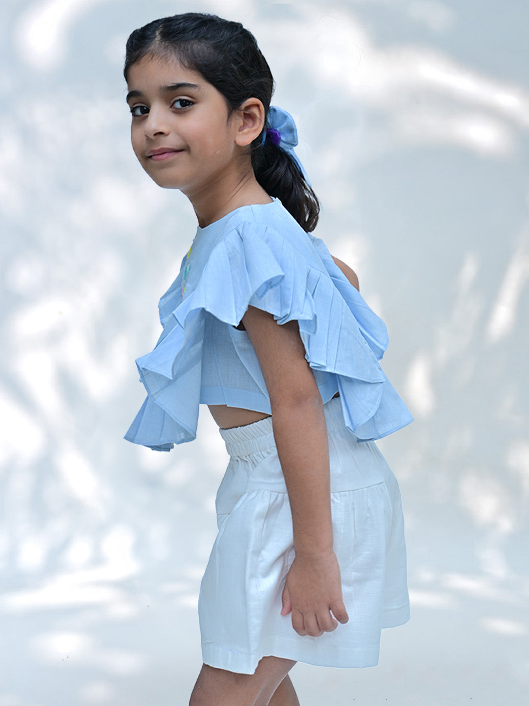 Ice Macaron Shorts Set