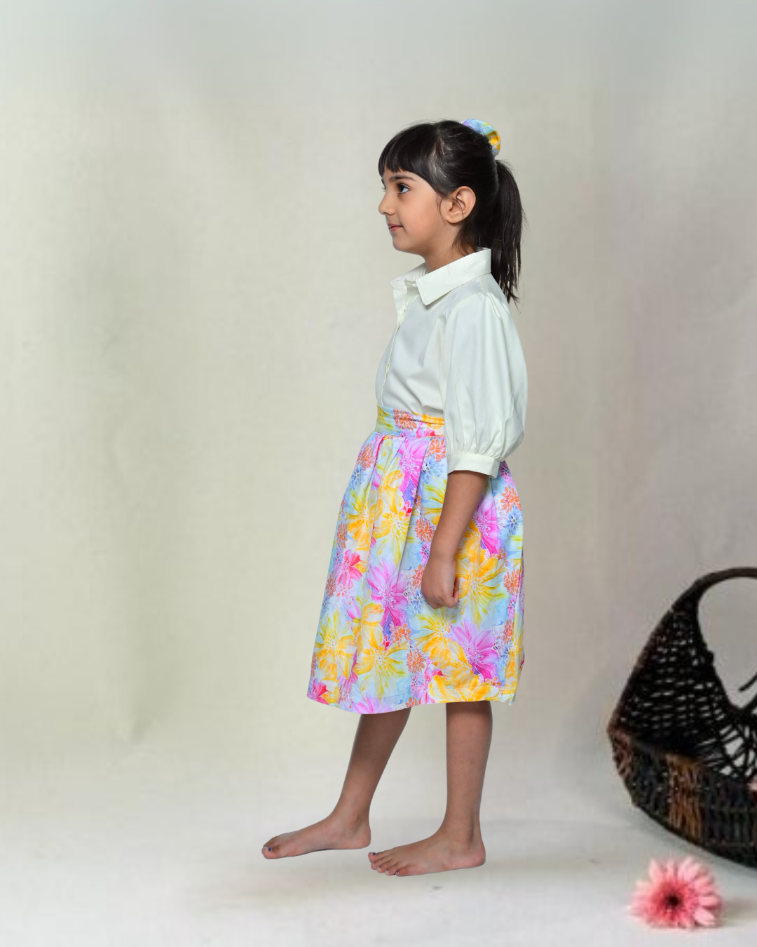 Pastel Paradise Skirt Set