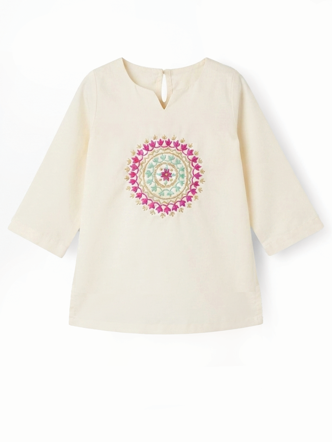 Cute Muskan White Farshi Salwar Set
