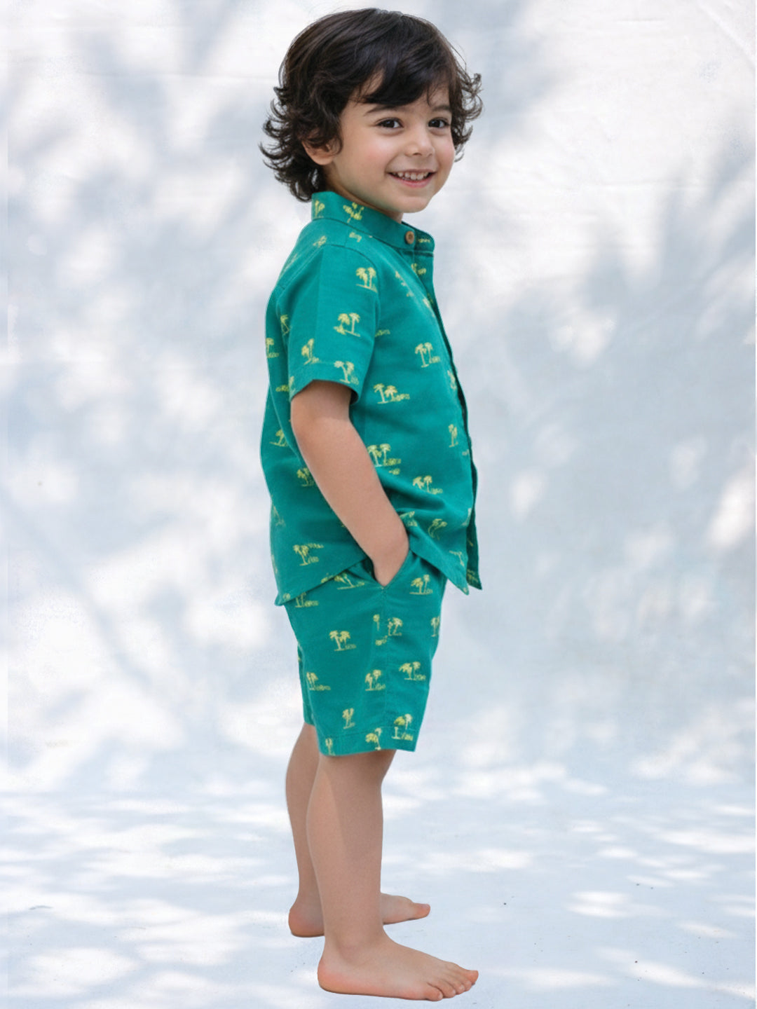 Coconut wave kids short co-ord set