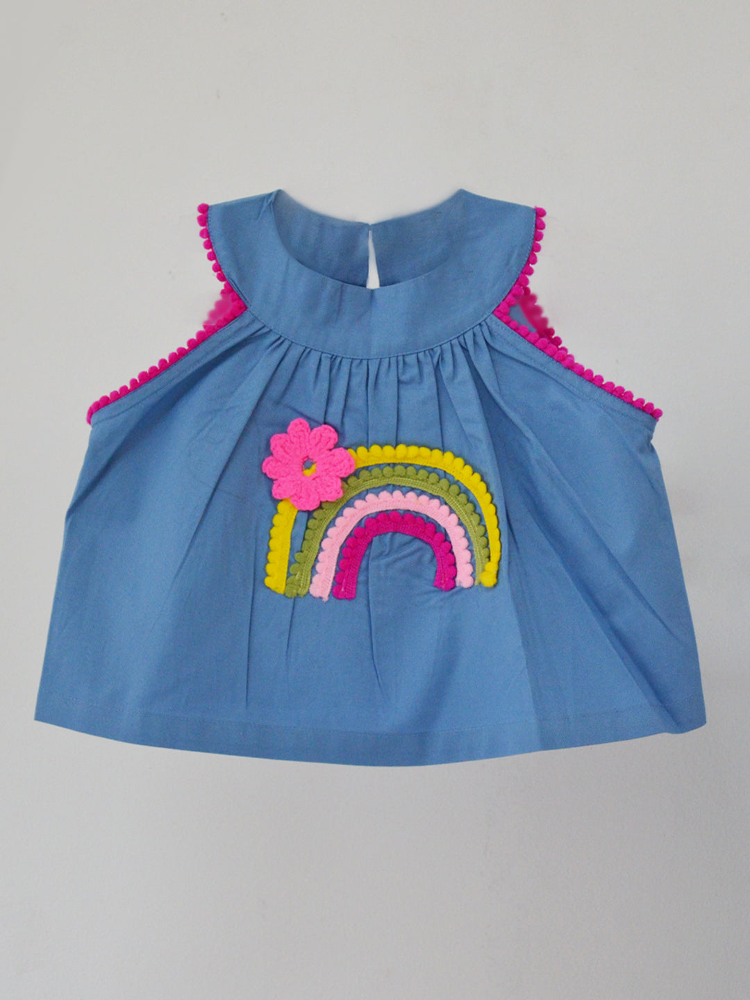 rainbow blue coord set