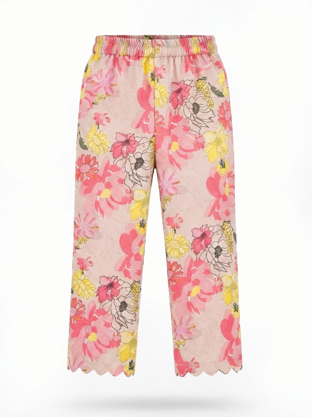 Gulabi Hansi Flower Printed Tunic Set