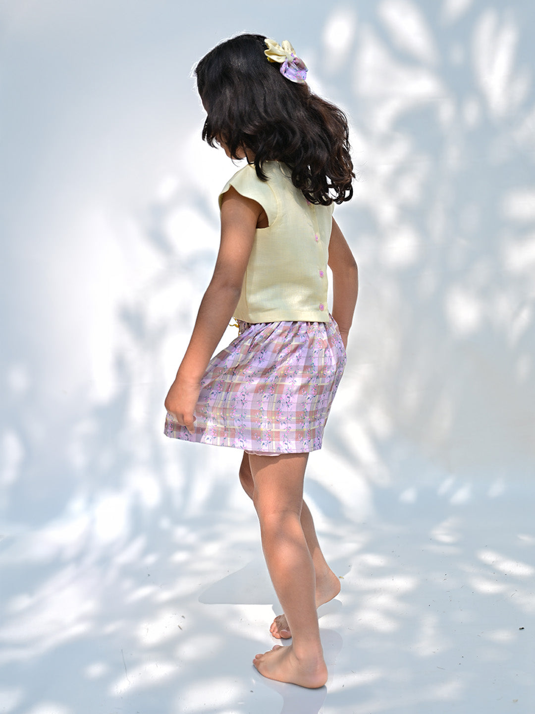 Butter Yellow Skort Set