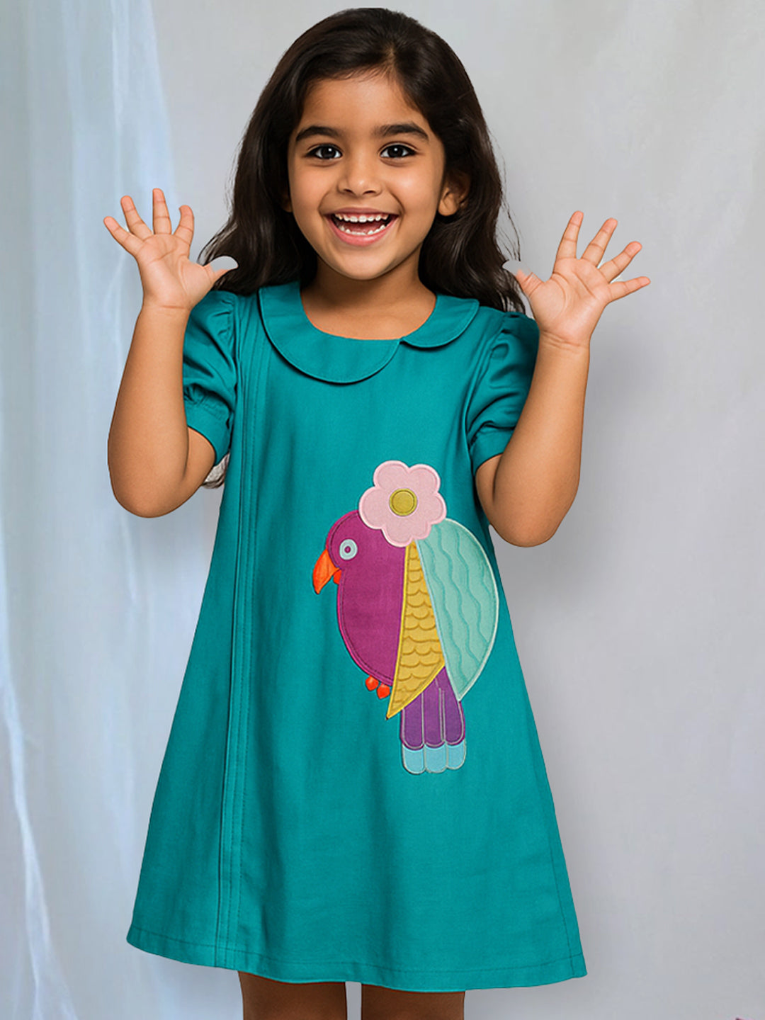 Tropical Parrot Dress