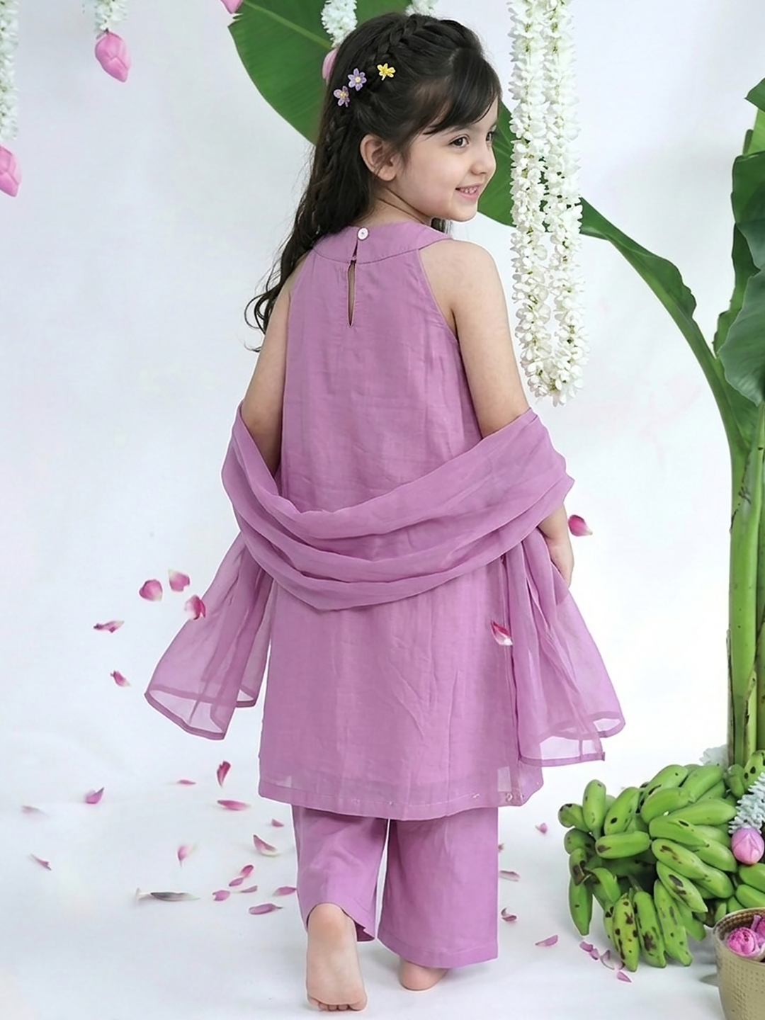 Lavender Bloom Girls Festive Set