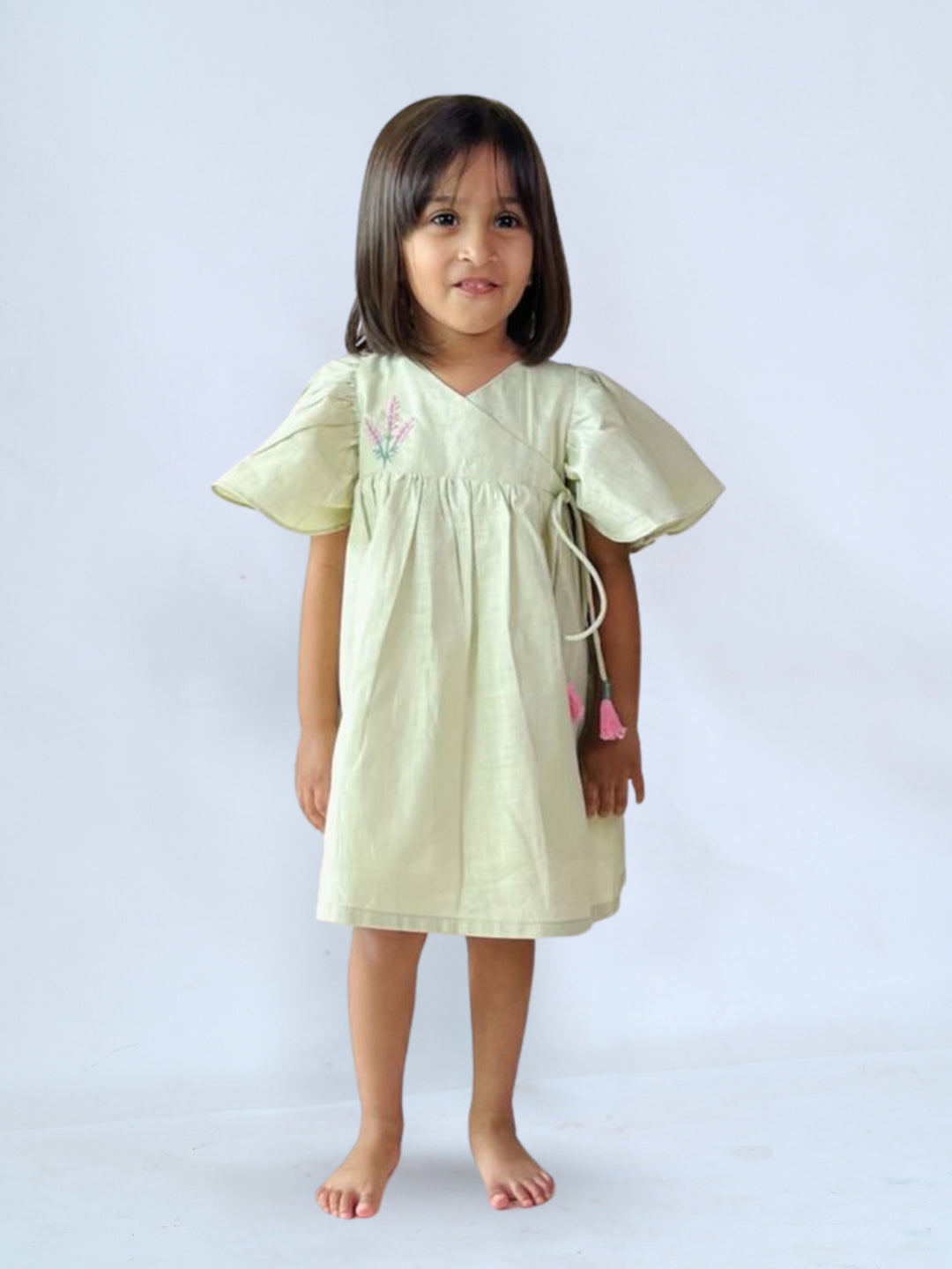 PaleGreen Angrakha Dress