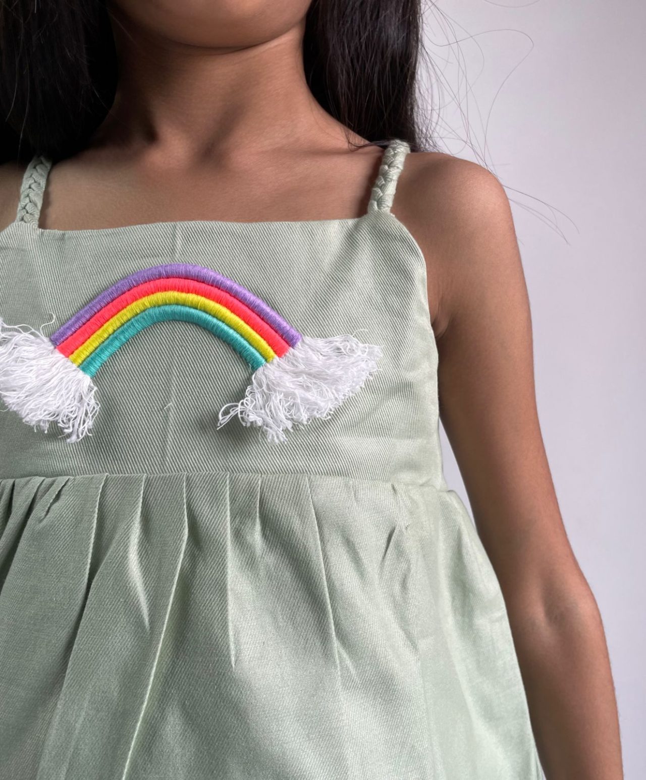 Spaghetti Rainbow Dress