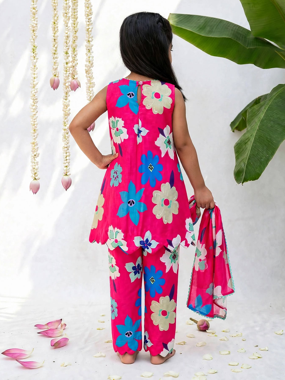 cute Gulkand Printed Tunic set