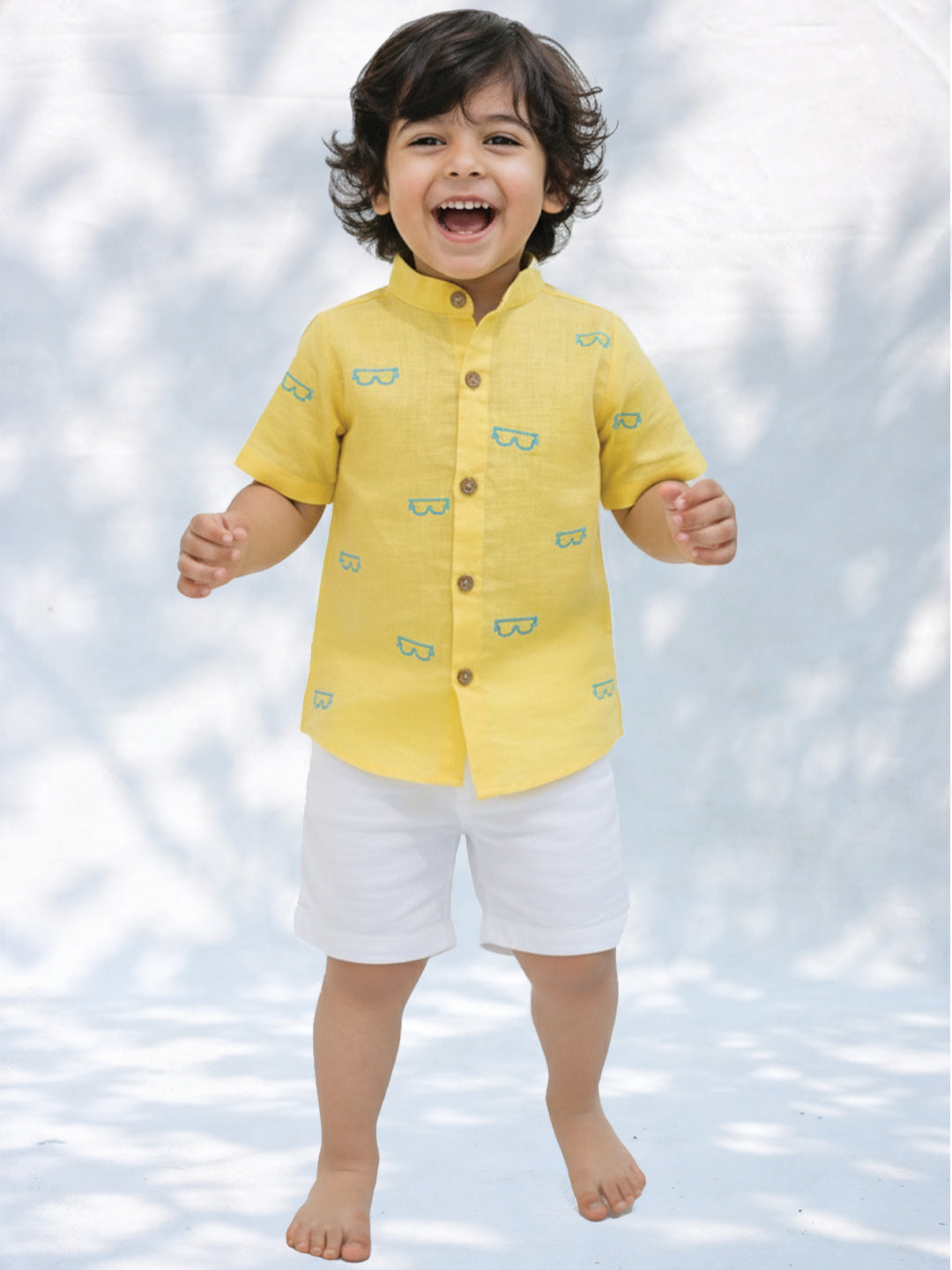 Bitter Lemon embroidered Shirt