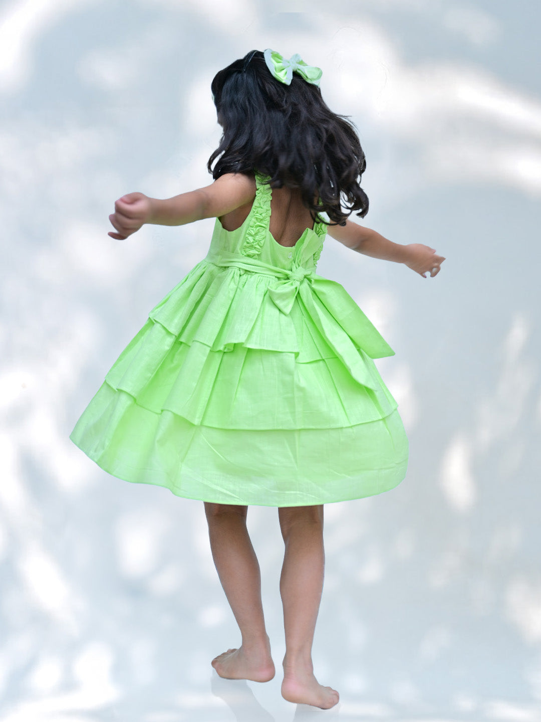 GREEN APPLE BITE DRESS