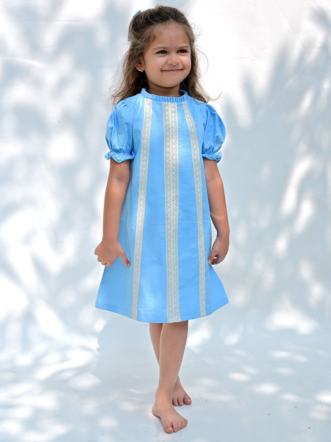 Blue berry kids dress