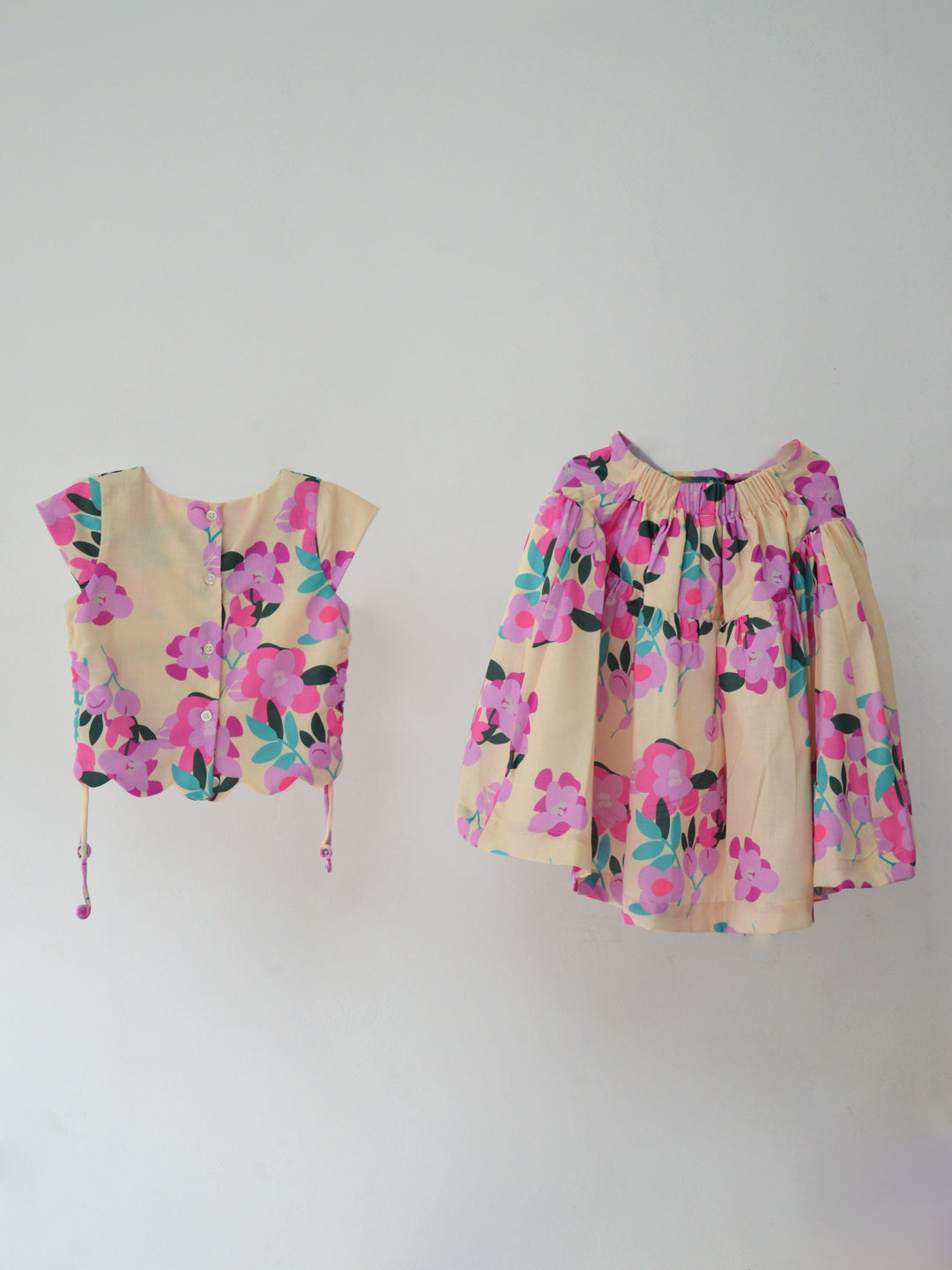 Floral Whimsy Skirt Set