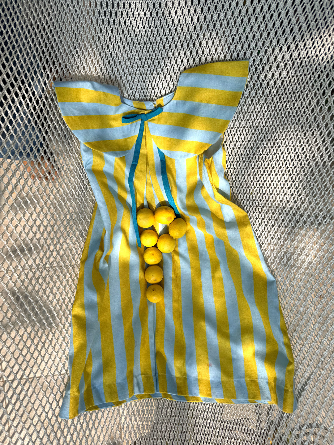 Ice Lemon A Line Dress
