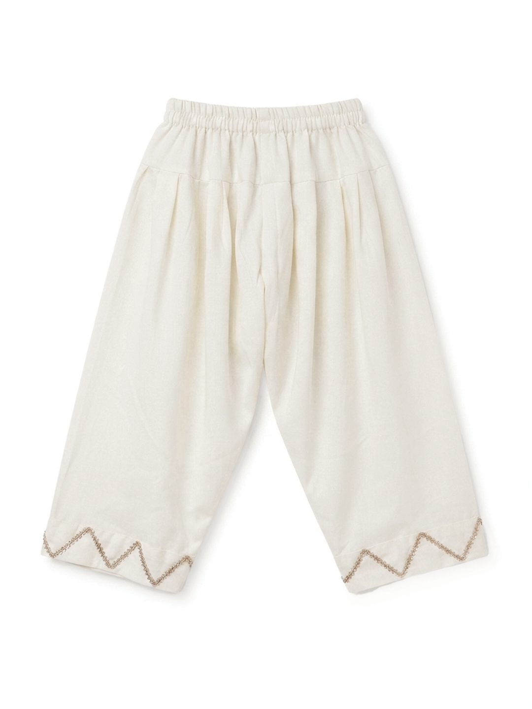 Cute Muskan White Farshi Salwar Set