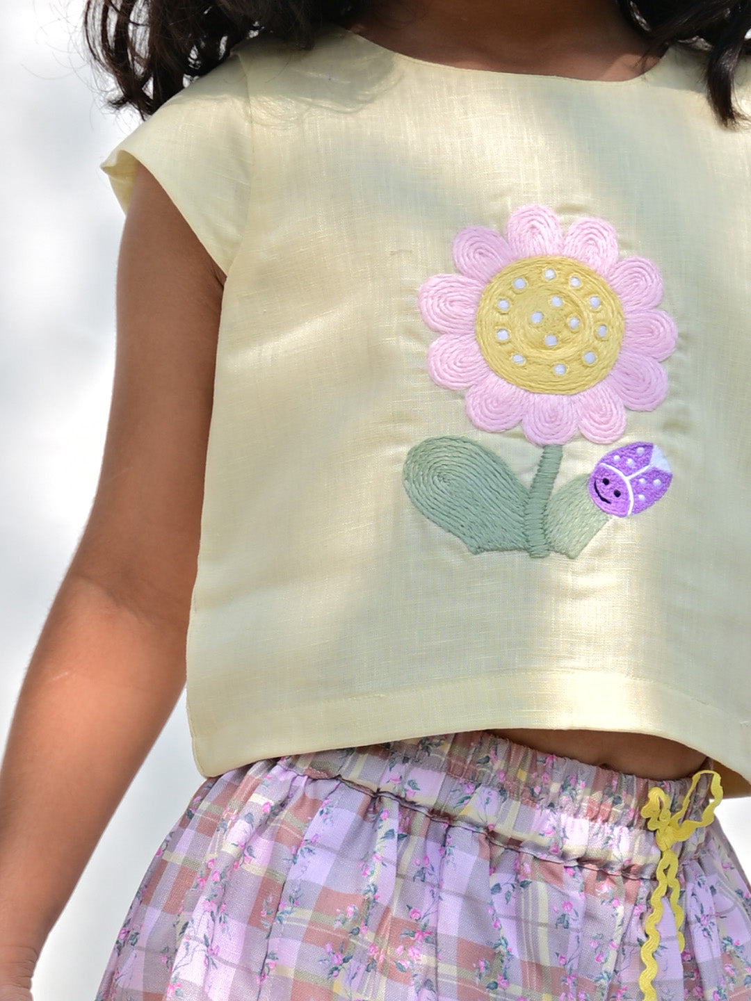 Butter Yellow Skort Set