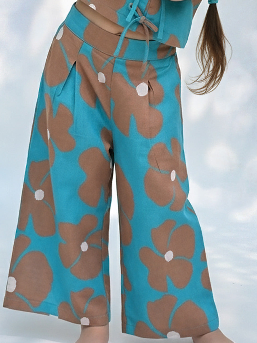 Adorable turquoise kids co-ord