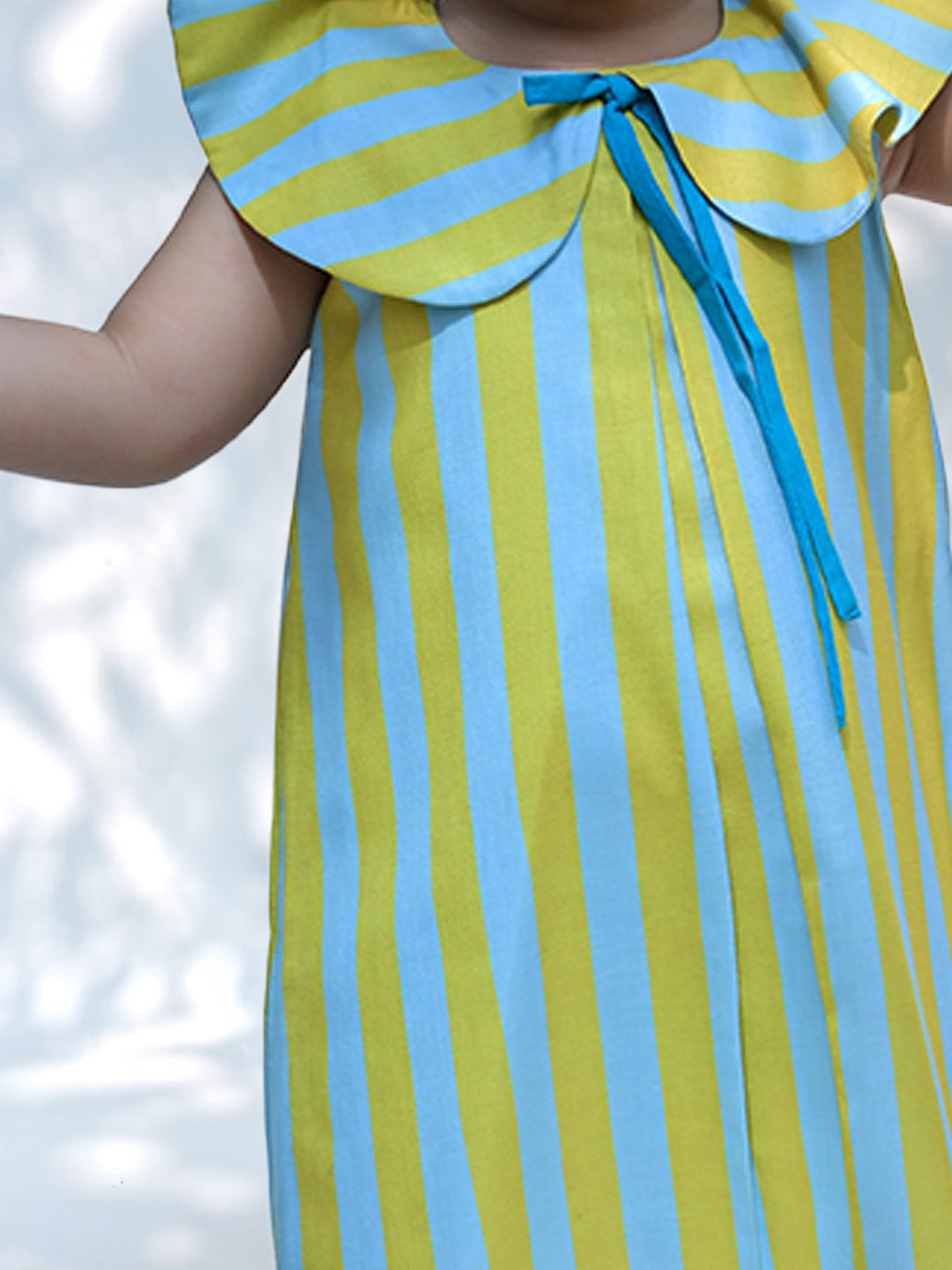 Ice Lemon A Line Dress