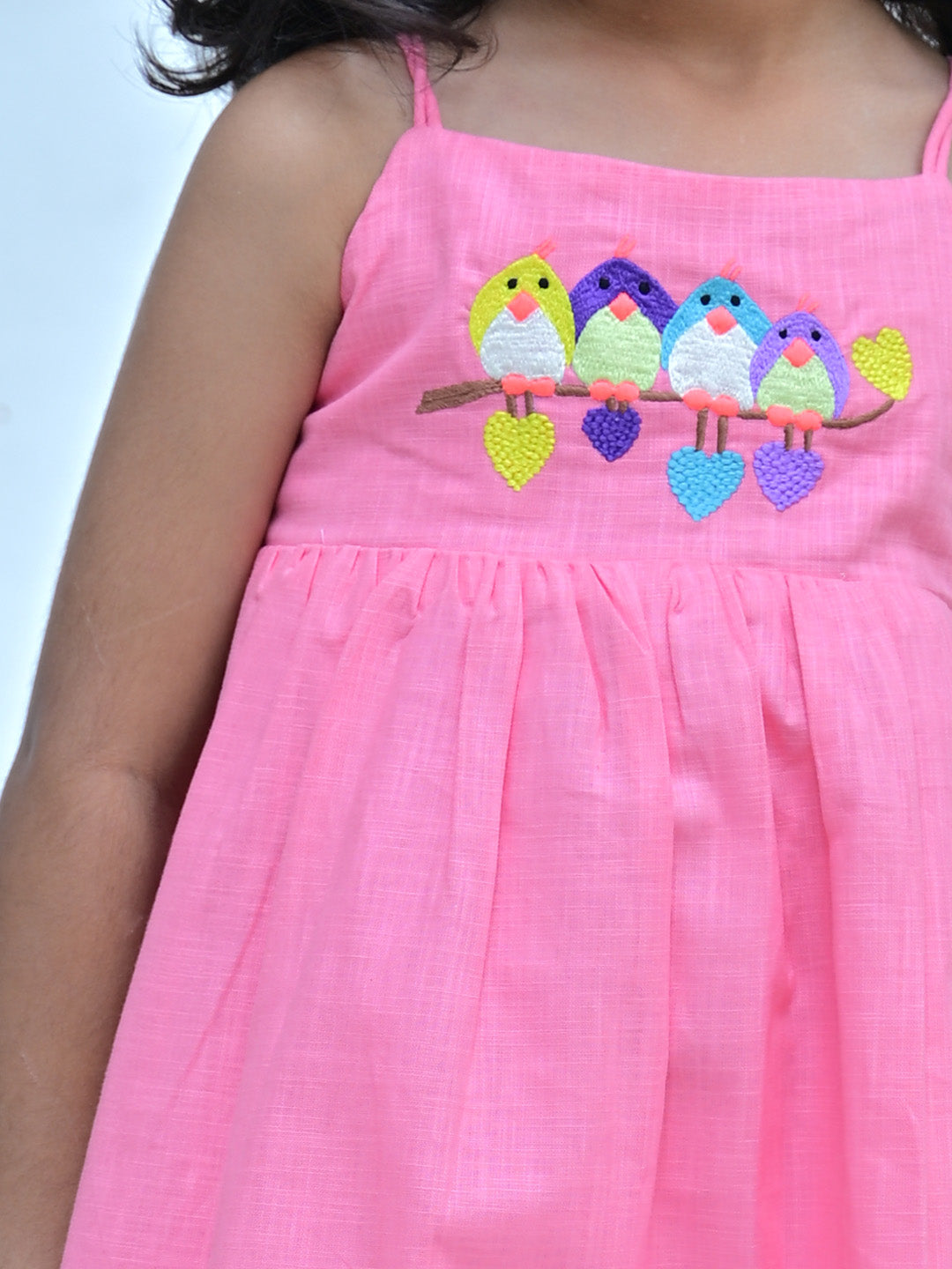 Rosy Bird Dress