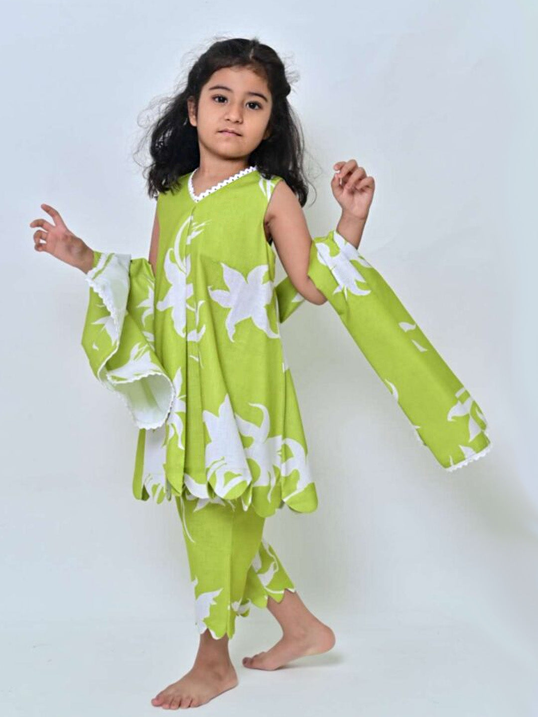 Citrus Splash Tunika-Set