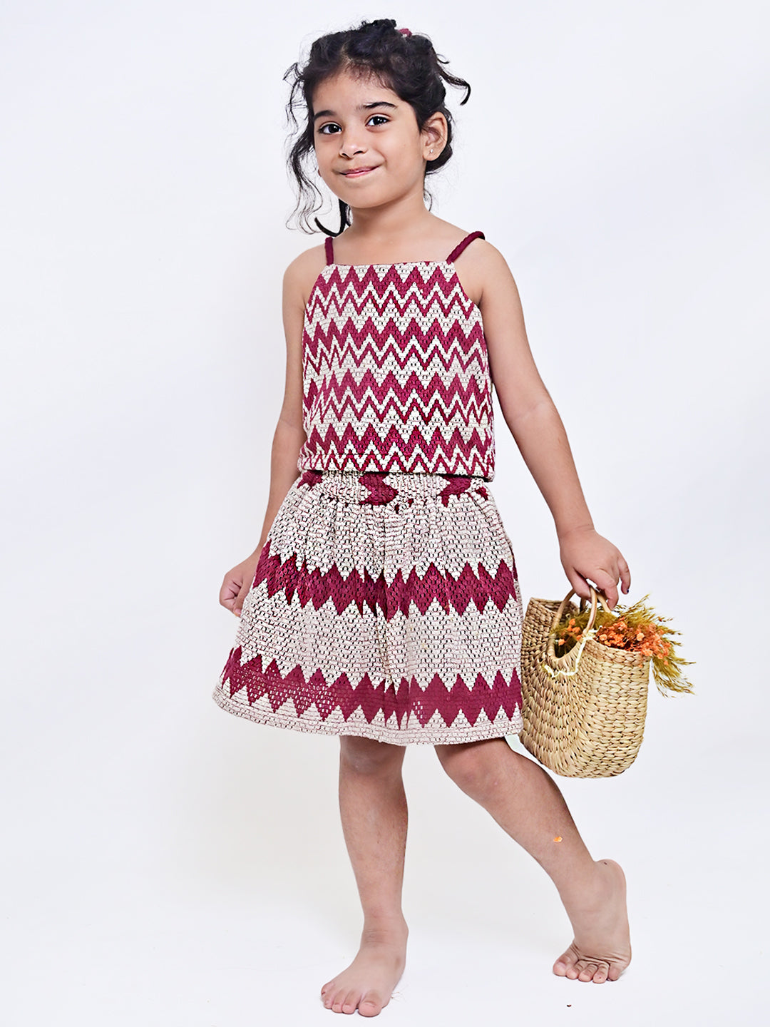 Coastal Crochet Skirtset