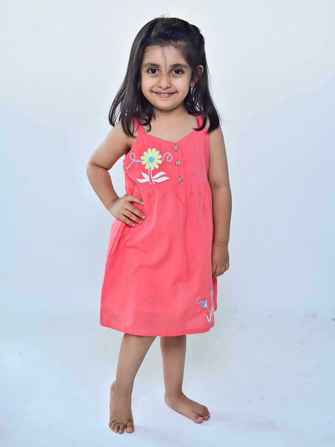 Poppy Flower Dress