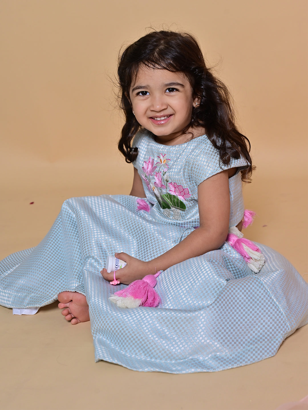 Blue Lotus Lehenga