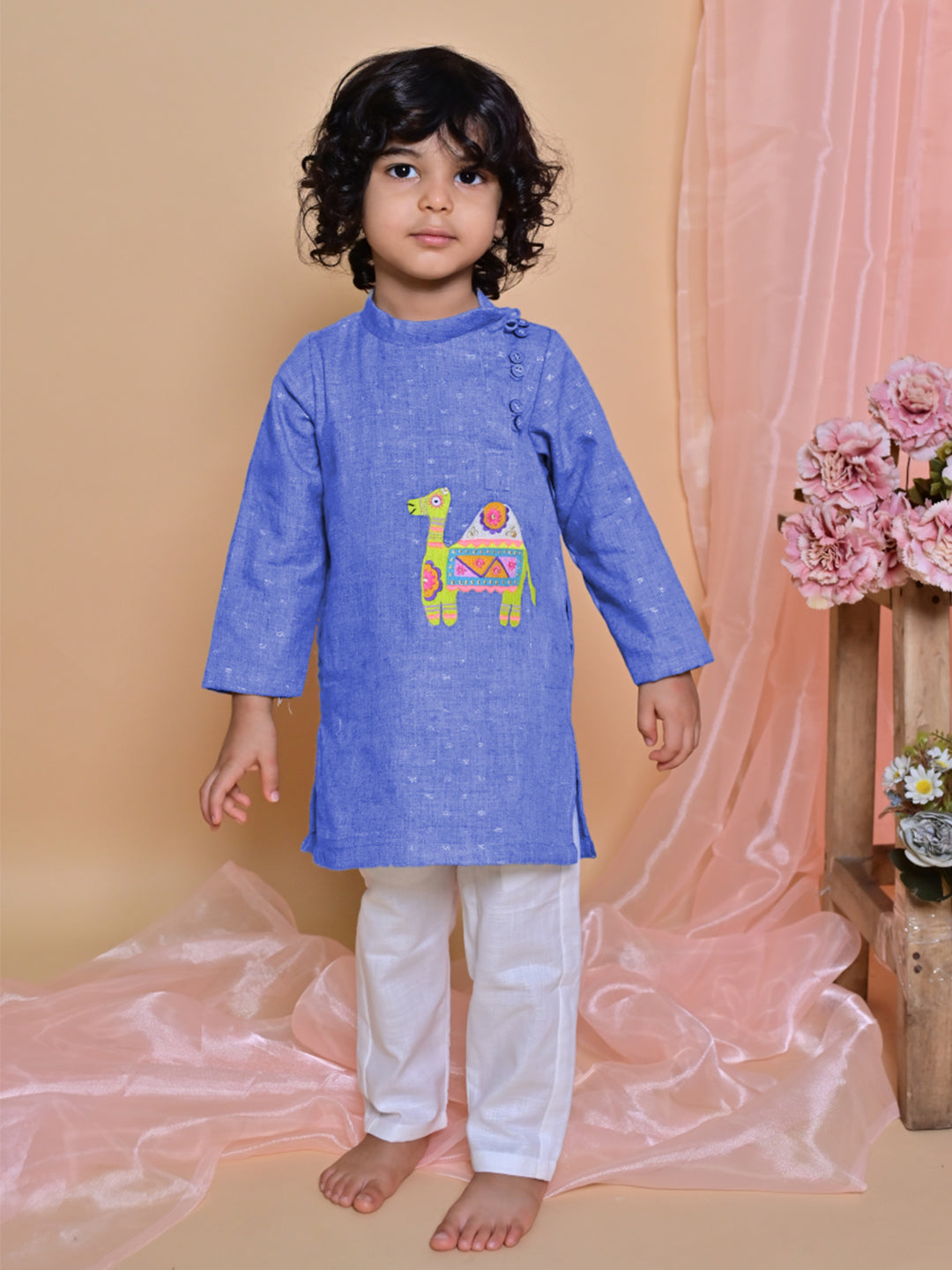 Blue Camel Kurta Set