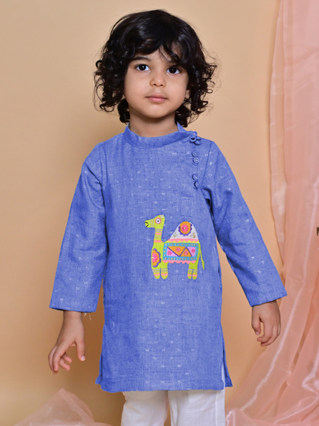Blue Camel Kurta Set