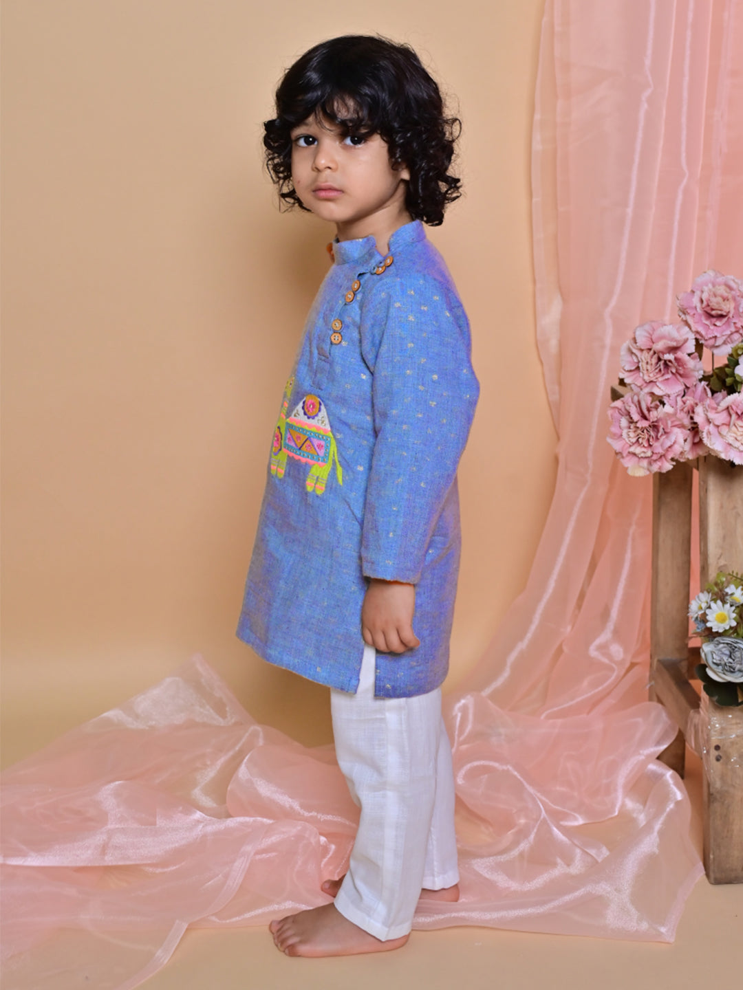 Blue Camel Kurta Set