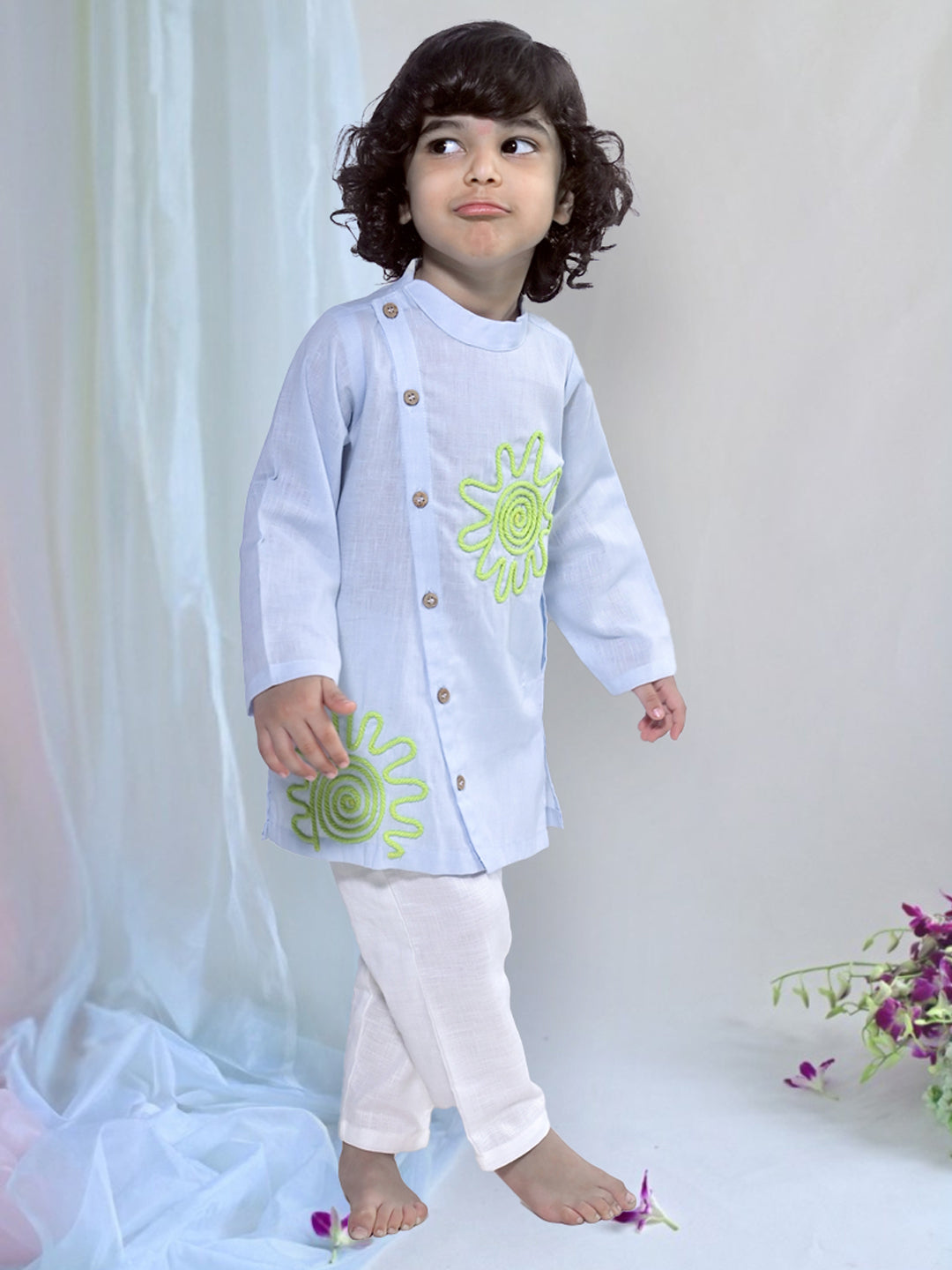 Bappas Bloom Kurta Set