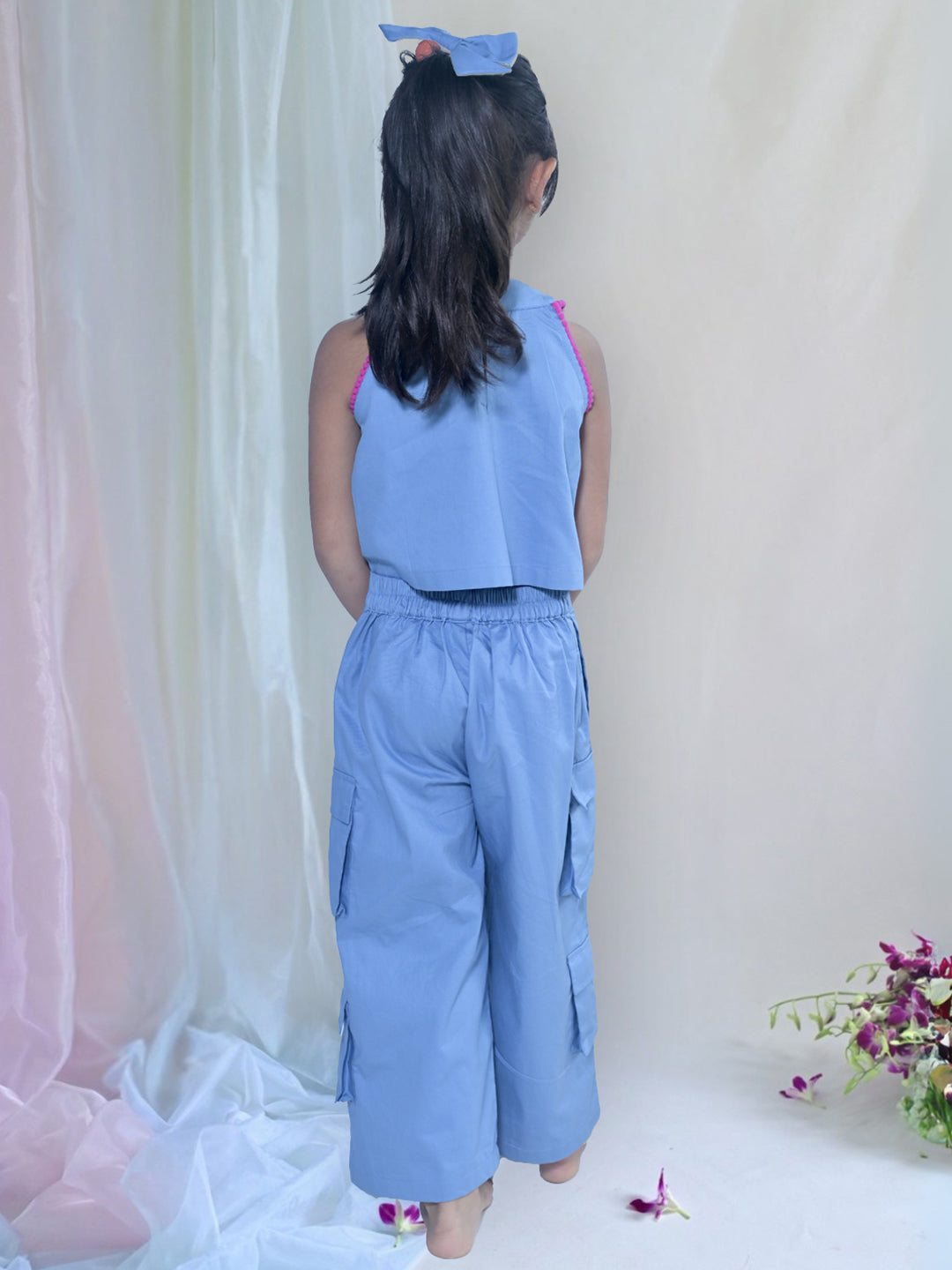 rainbow blue coord set