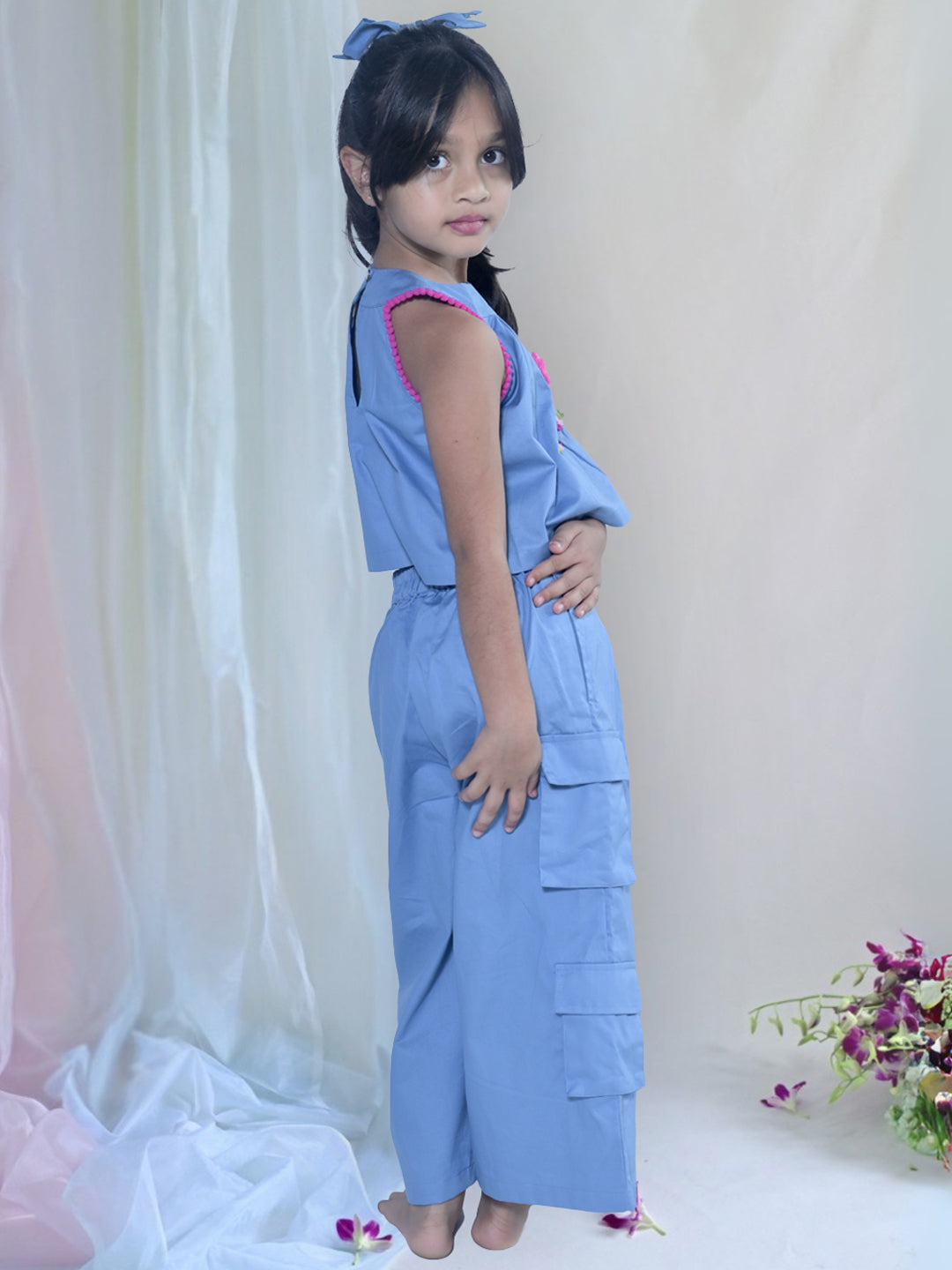 rainbow blue coord set