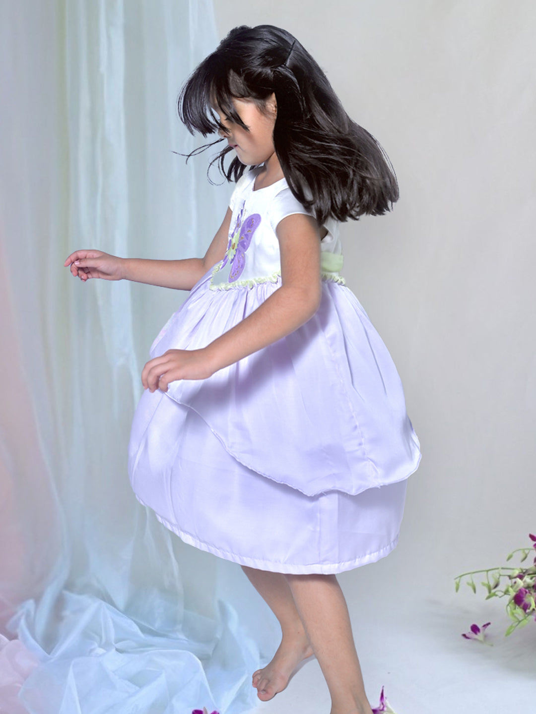 Butterfly party dress