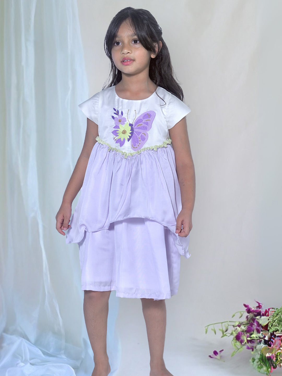 Butterfly party dress
