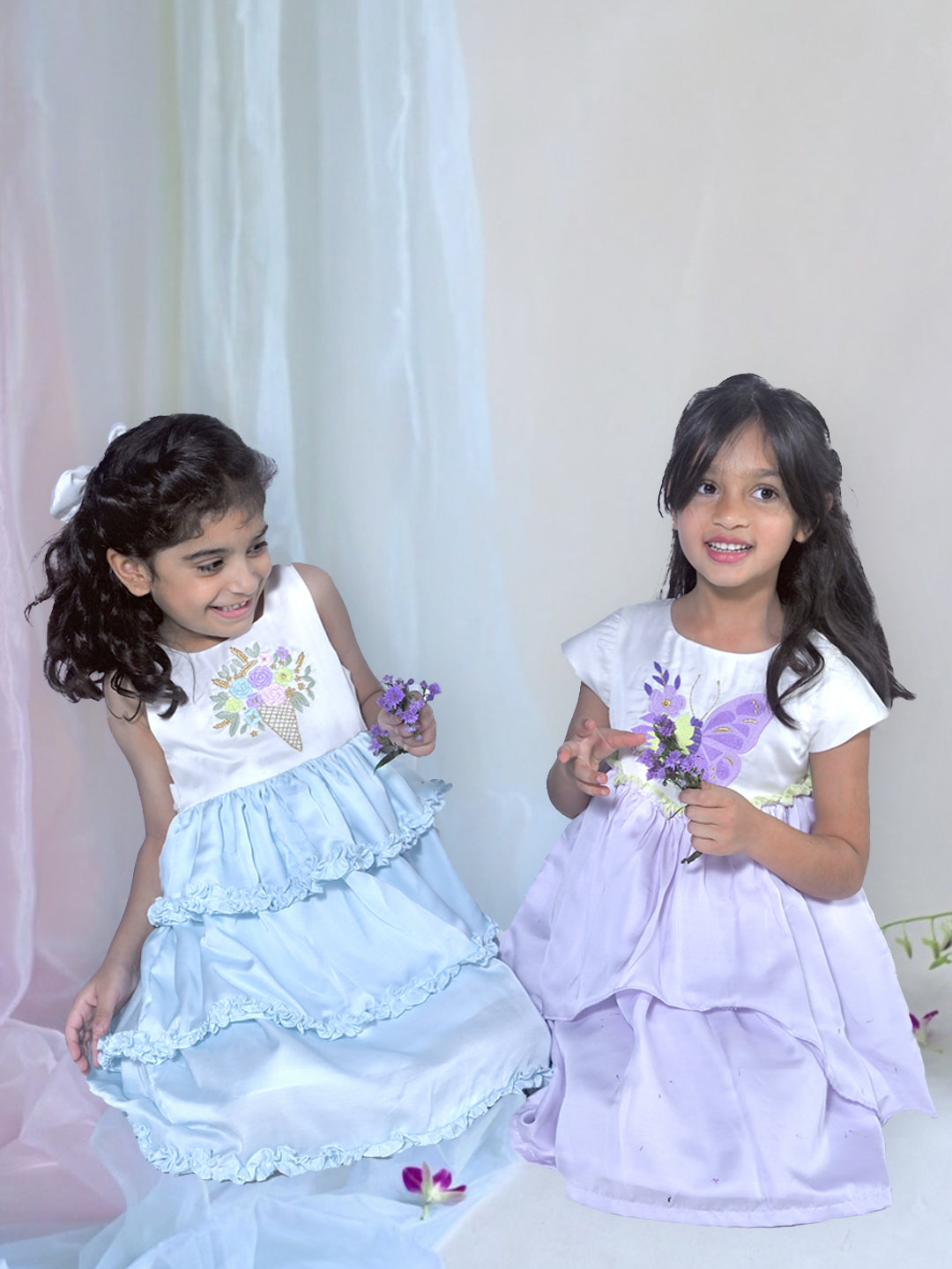 Cone Blooms Party Dress