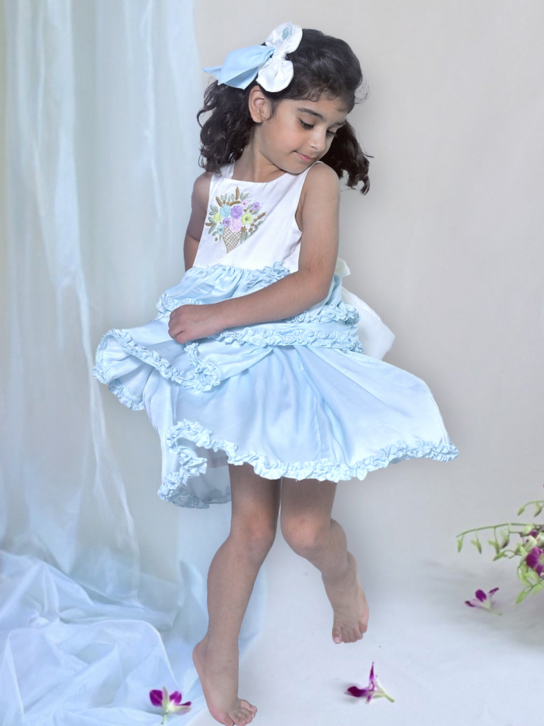 Cone Blooms Party Dress