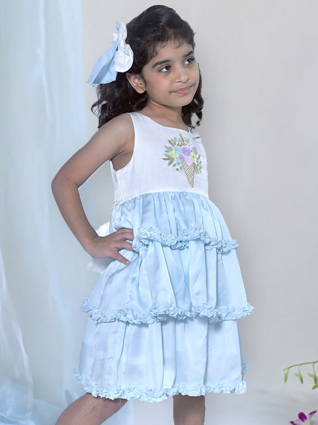 Cone Blooms Party Dress