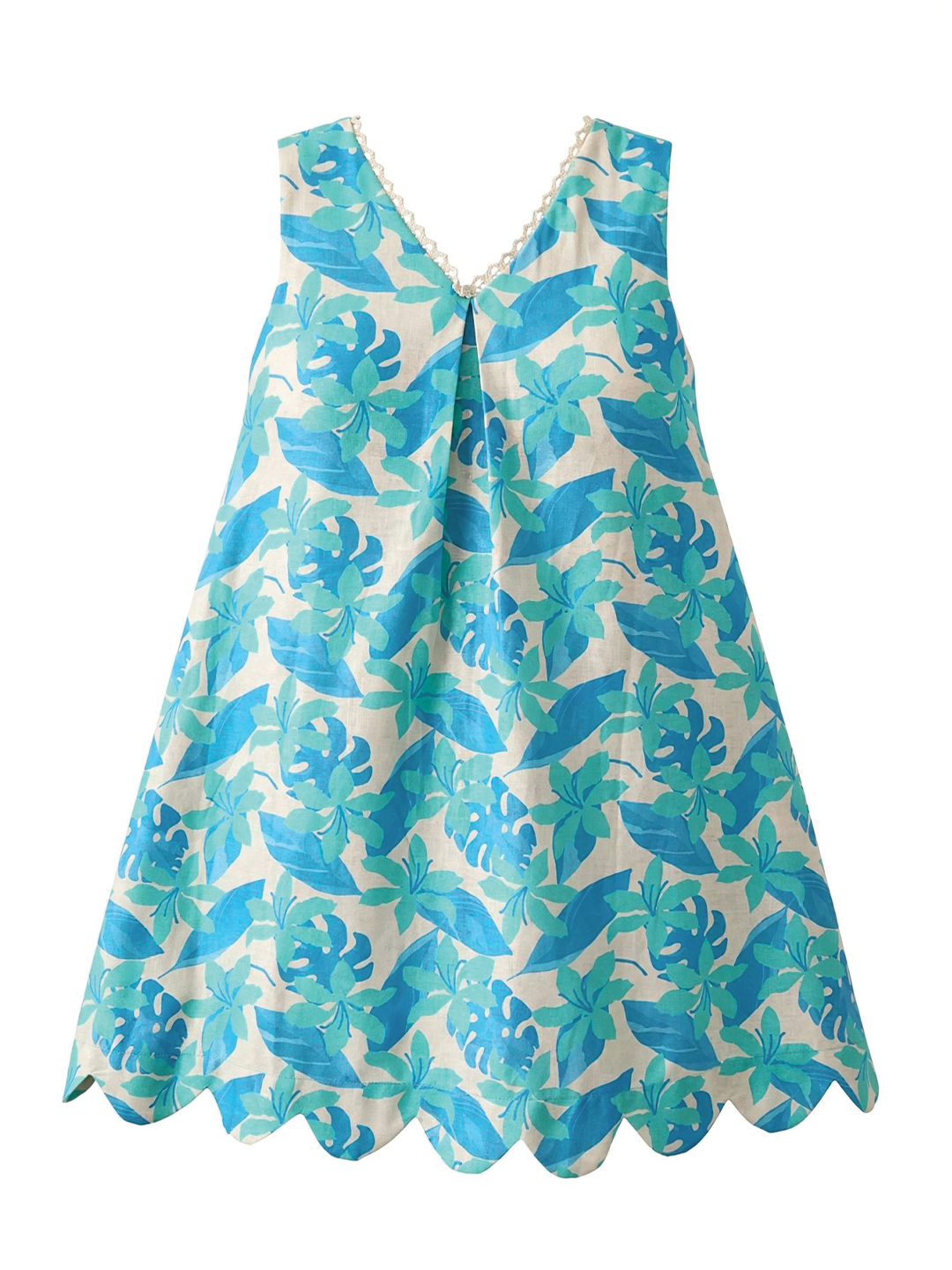 Blue Rose Printed Tunic set