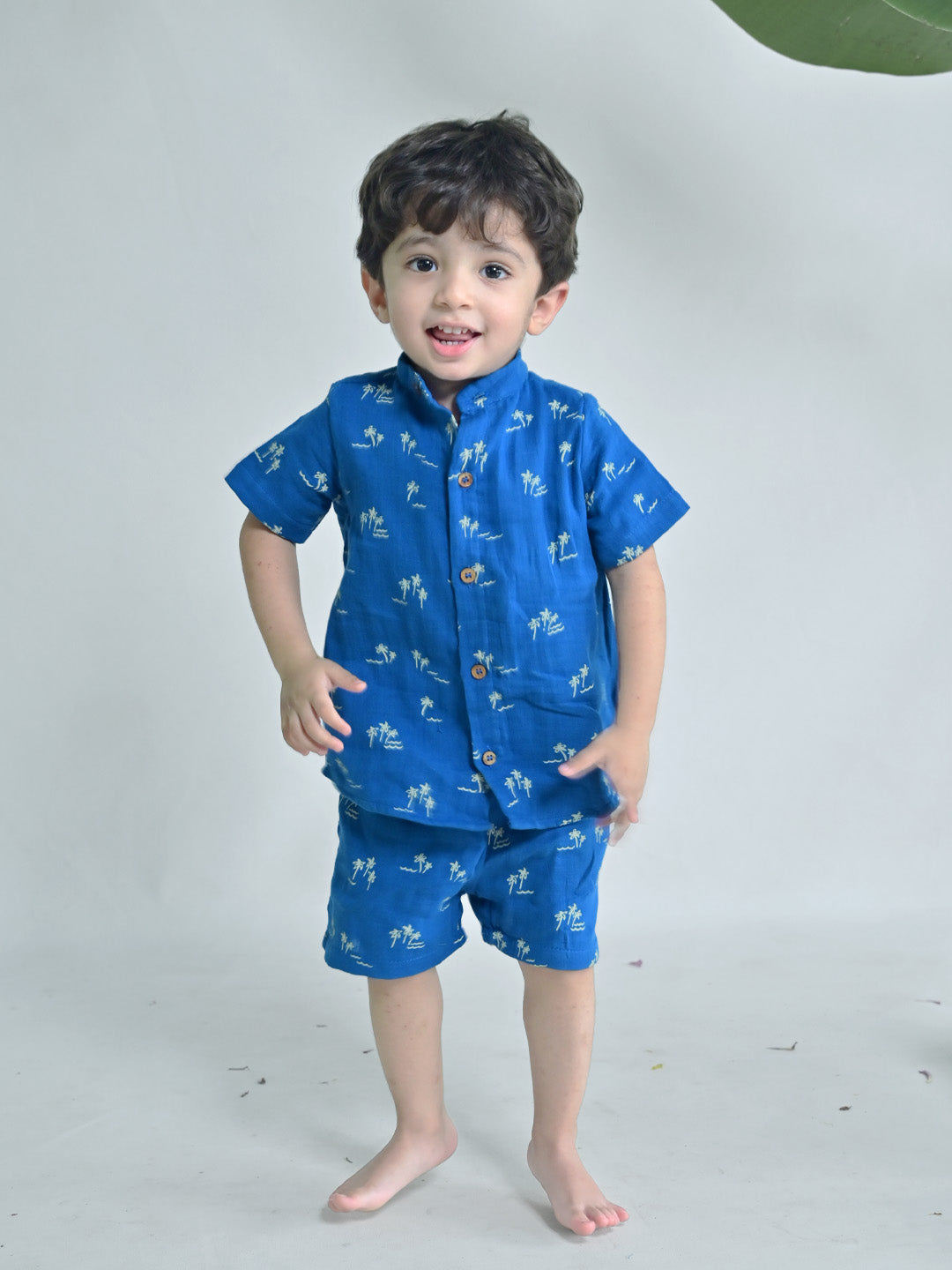 Midnight Cotton Co-ord Set for Boys