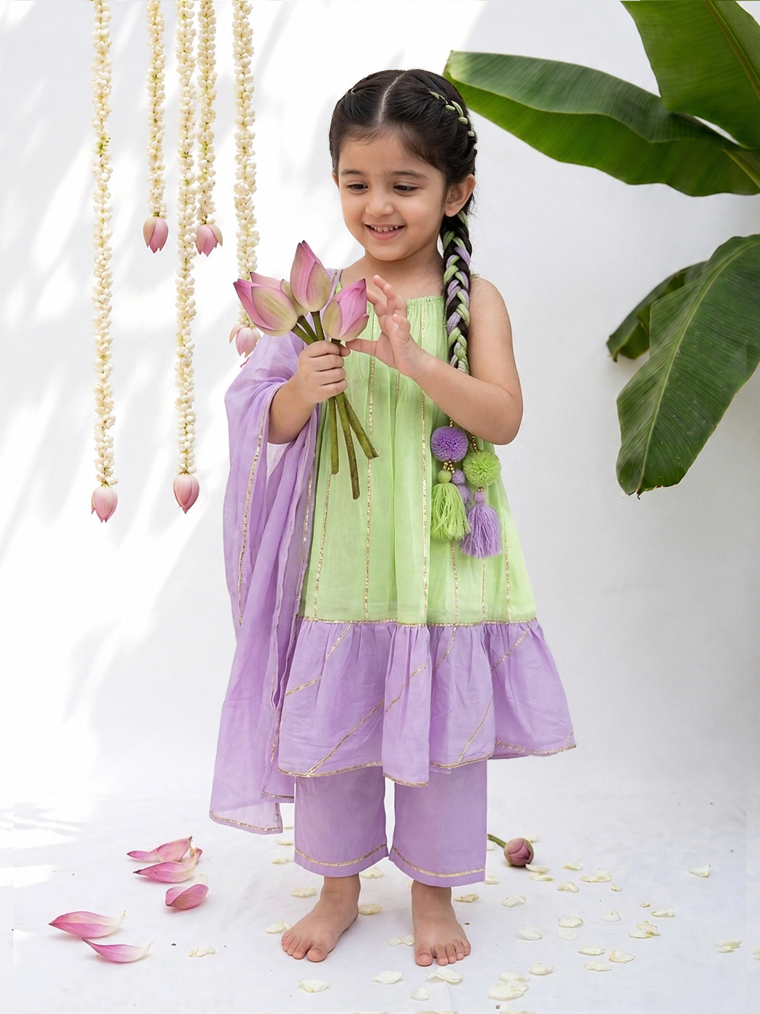 Dream Girls Cotton Festive Set