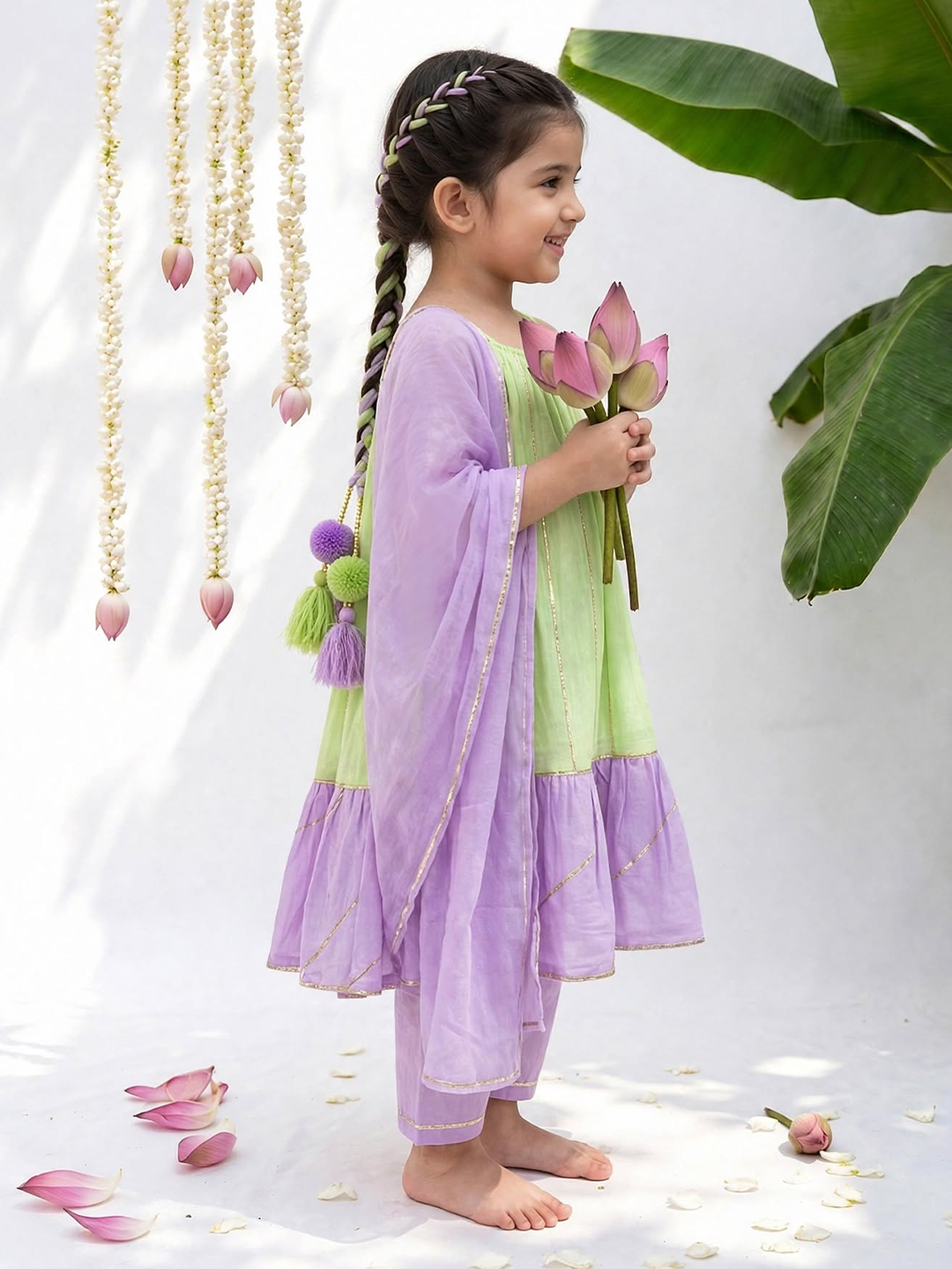 Dream Girls Cotton Festive Set
