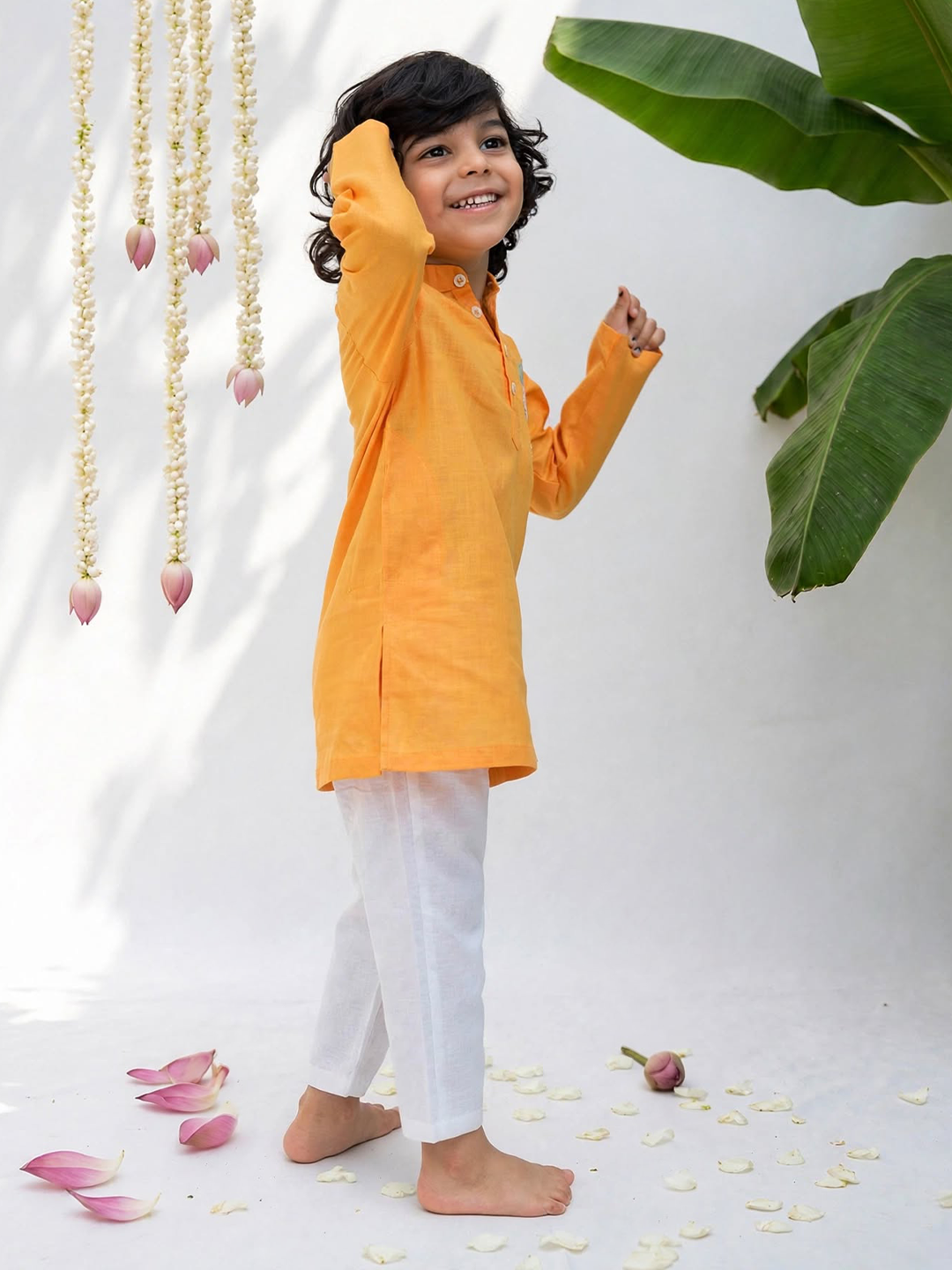 Ganesha  Festive Kurta Pajama Set