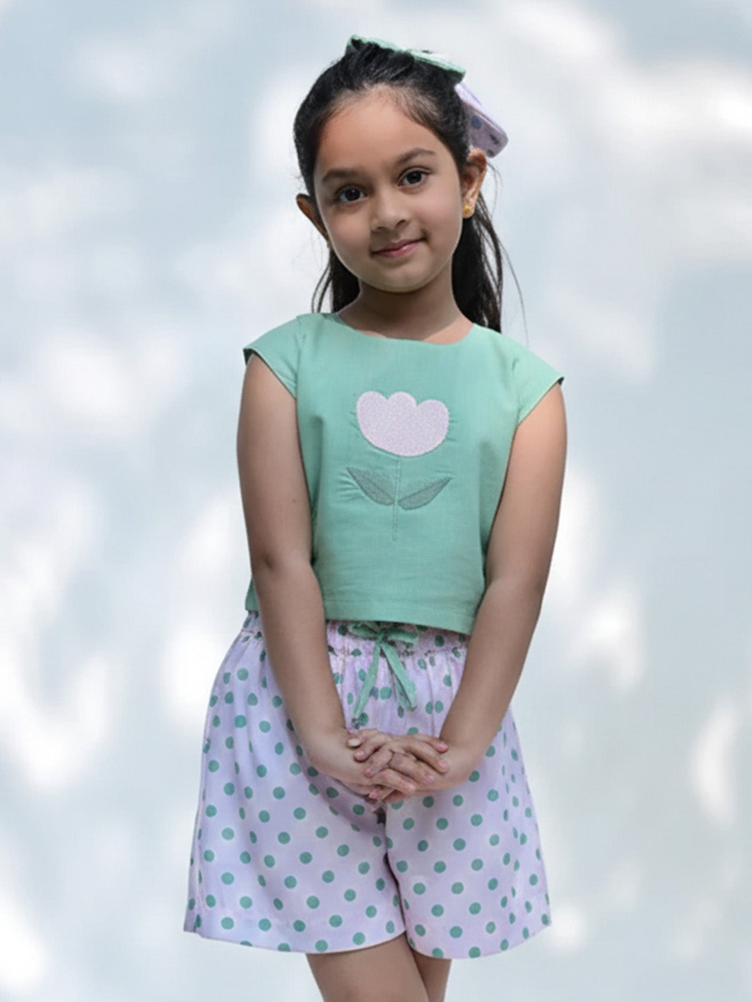 Lime Sugar Candy Skort Set