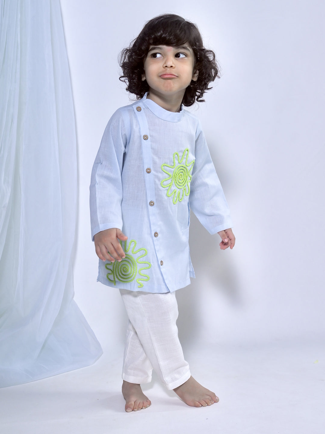 Bappas Bloom Kurta Set