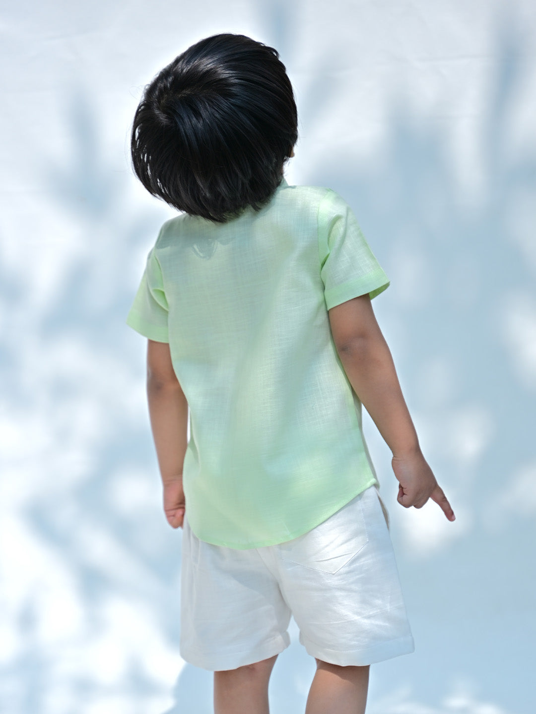 Little Pine Embroidered Shirt