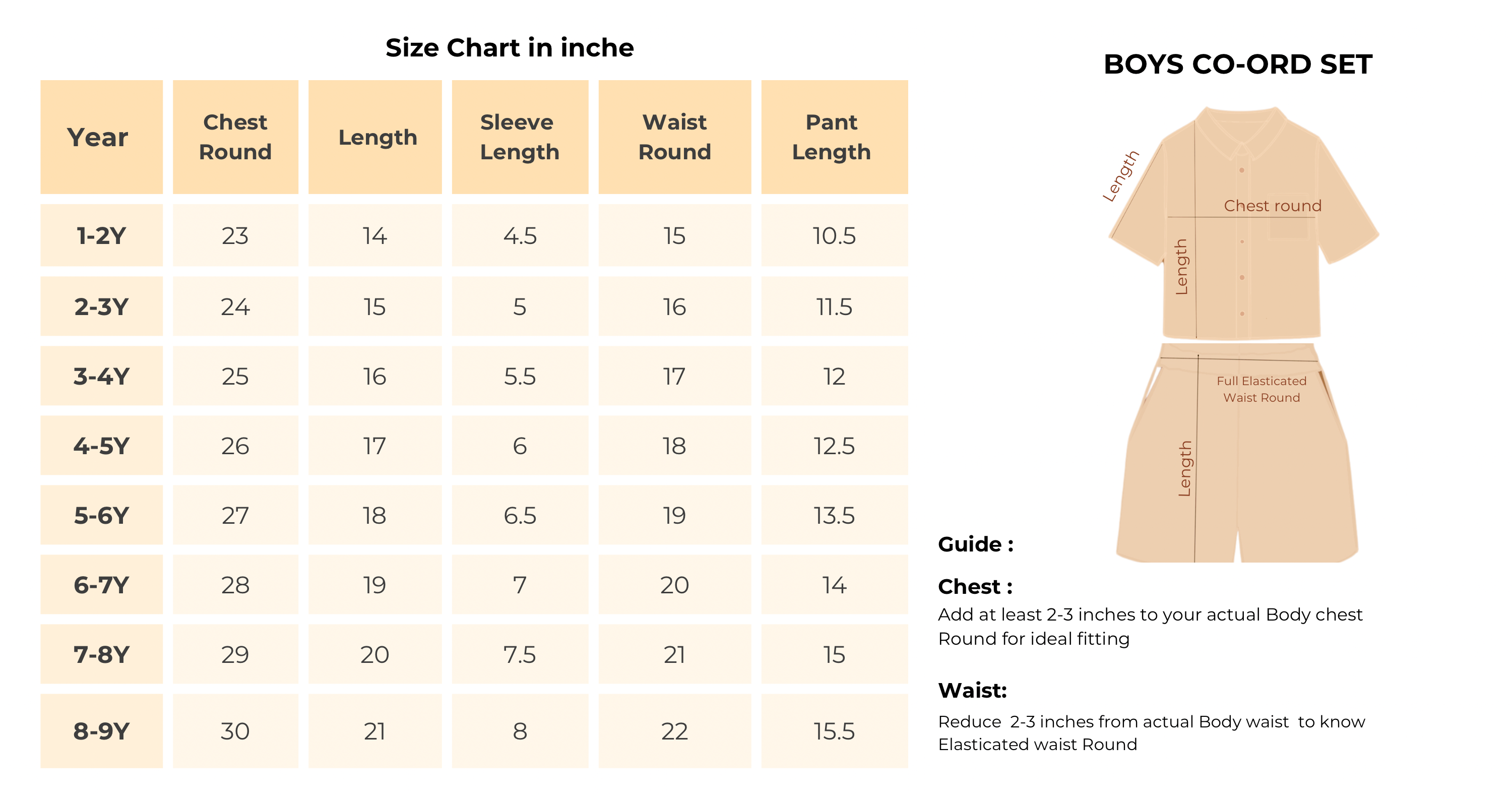 Midnight Cotton Co-ord Set for Boys