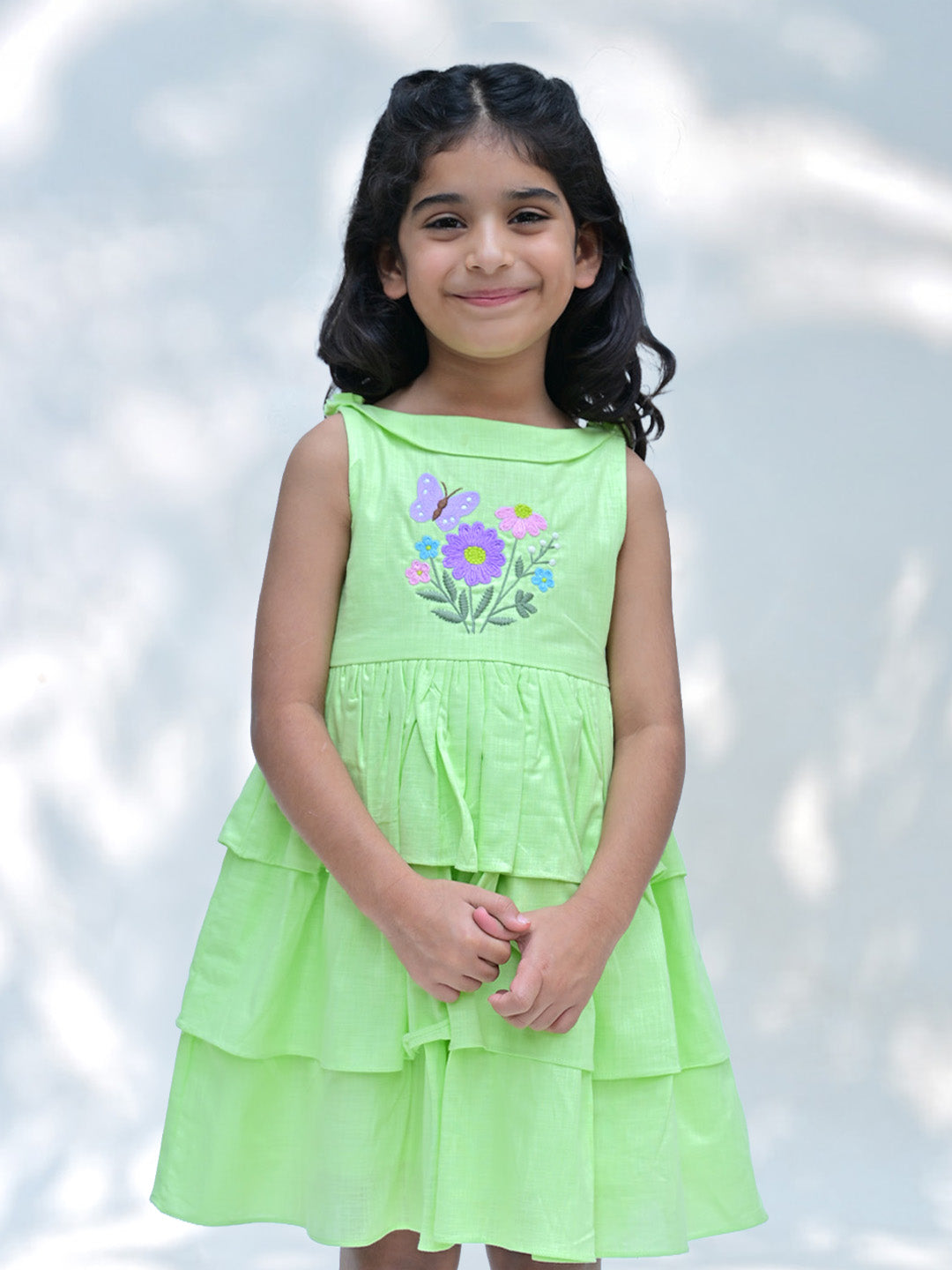 GREEN APPLE BITE DRESS